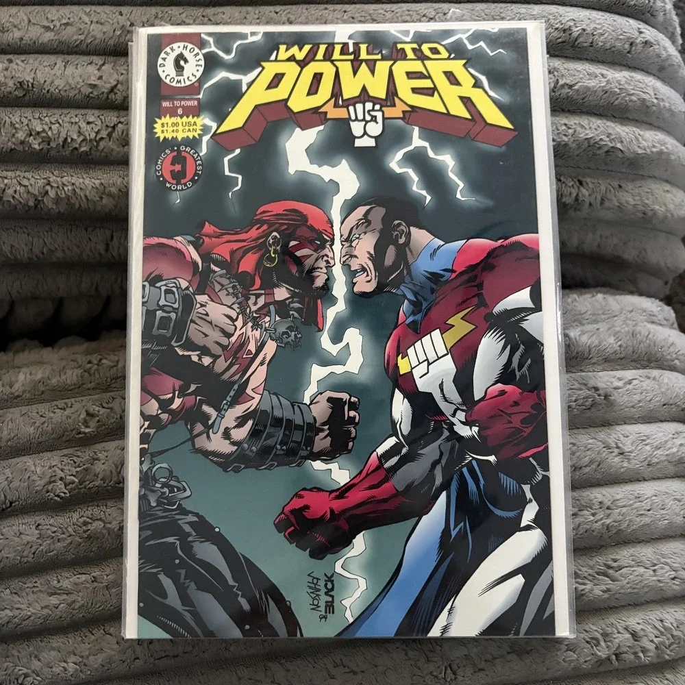 Will To Power Dark Horse Comics Lot 7 Issues #6-12 1994 Vortex Titan Modern